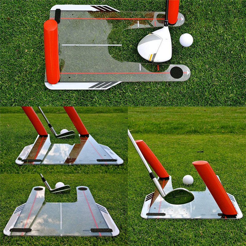 golf training aid for swing path